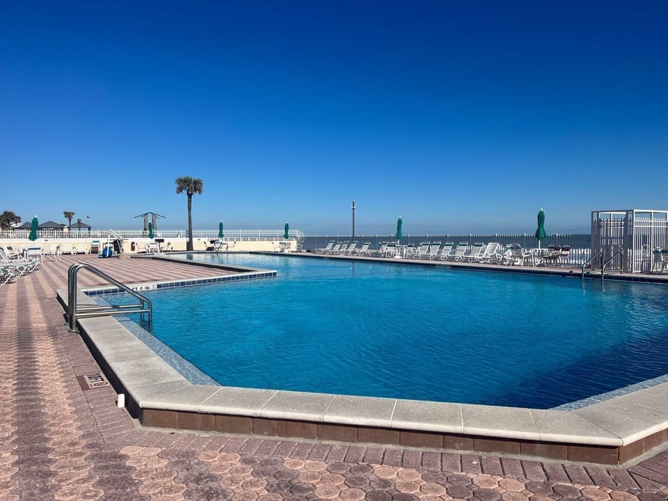 10' Deep end of our Heated Pool