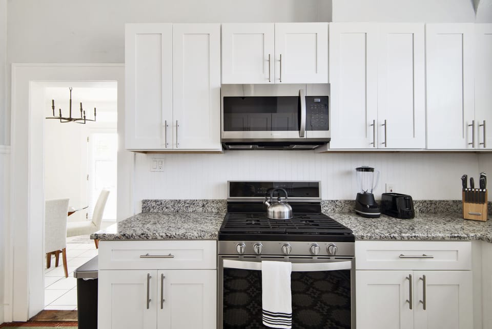 Well stocked kitchen