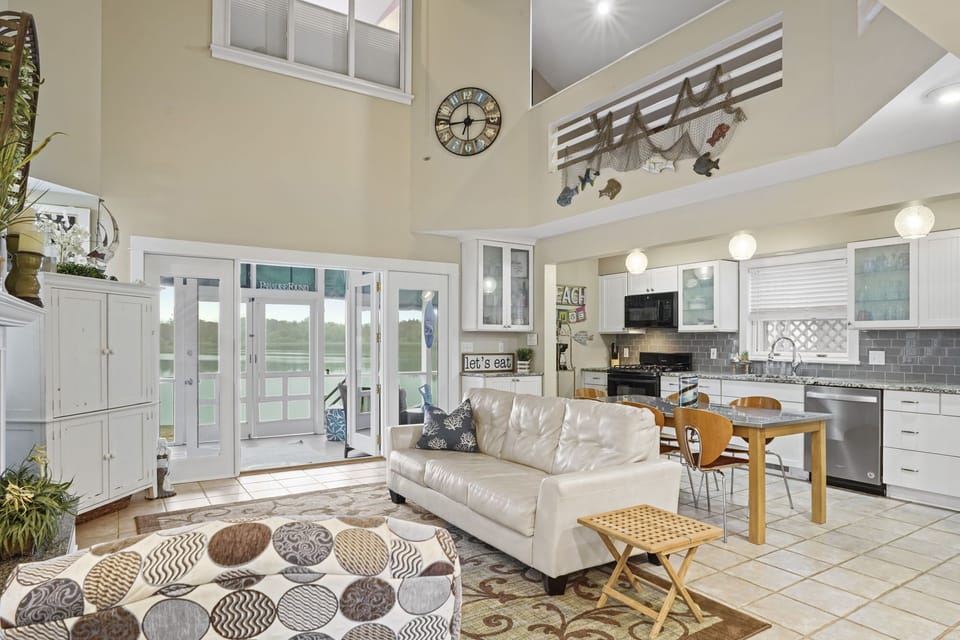 Main Level |  Living Room | Kitchen