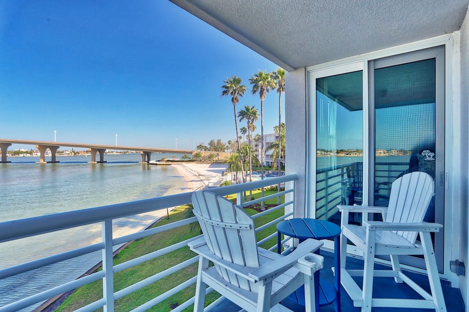 Views from your Private Balcony - You may even spot a Dolphin!