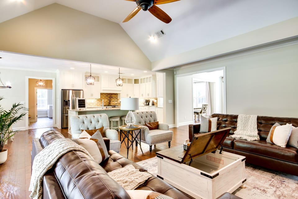 Living Room | Central Air Conditioning & Heating