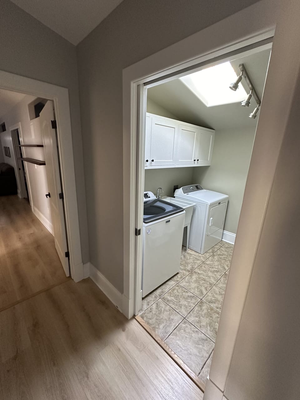 Shared Laundry Room located between the two Famiky Suites on 2nd Floor.
