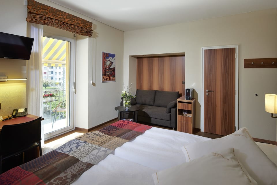 Triple Room | Premium bedding, minibar, in-room safe, individually decorated