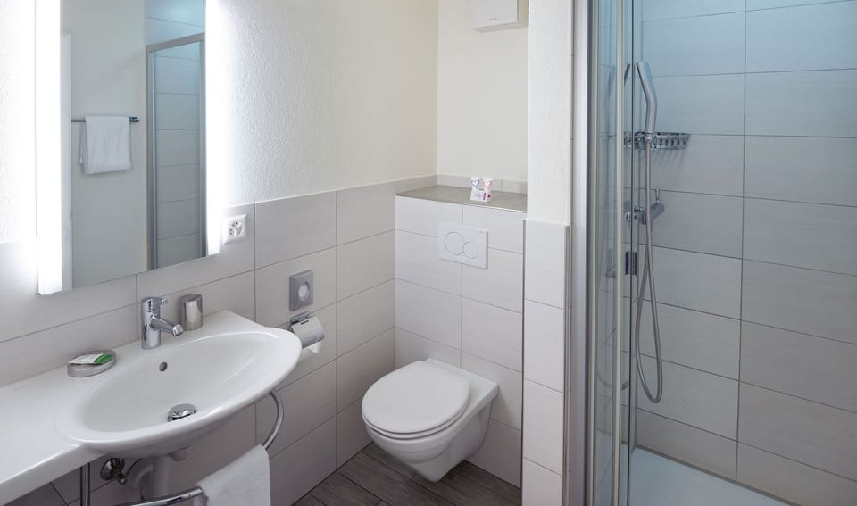 Standard Single Room | Bathroom | Hair dryer, towels