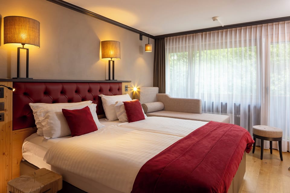 Double Room | Premium bedding, minibar, in-room safe, desk