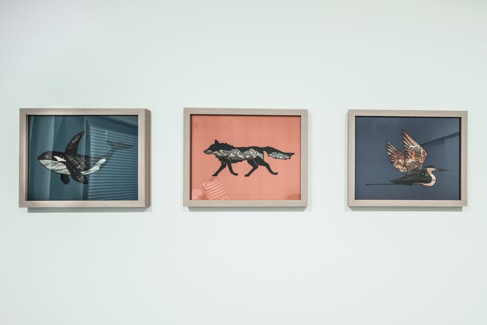 Local artists featured throughout