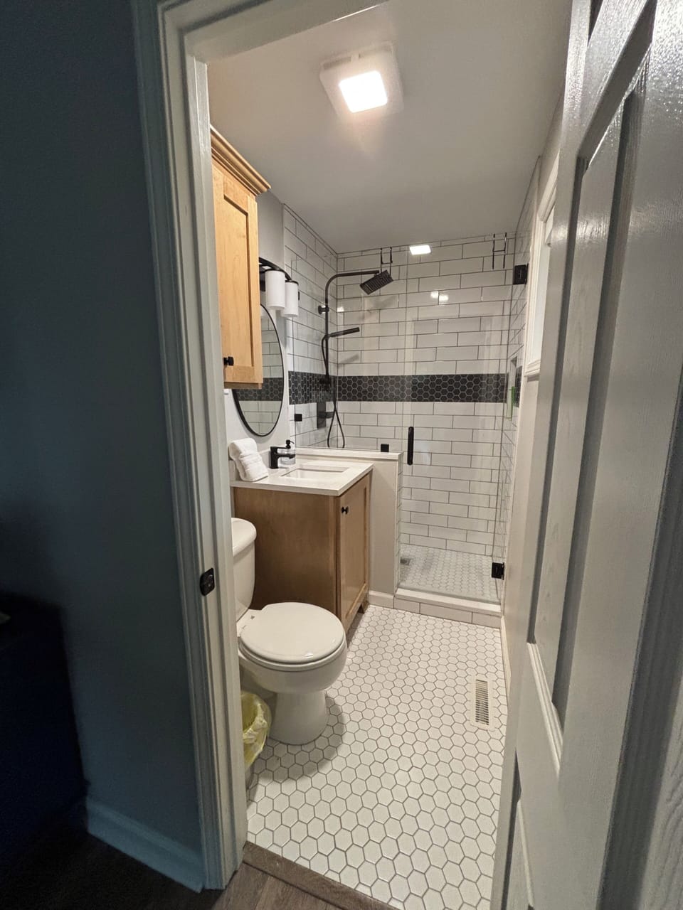 Upstairs king bedroom private bath