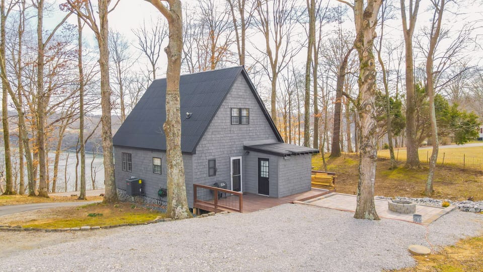 Rear View of House