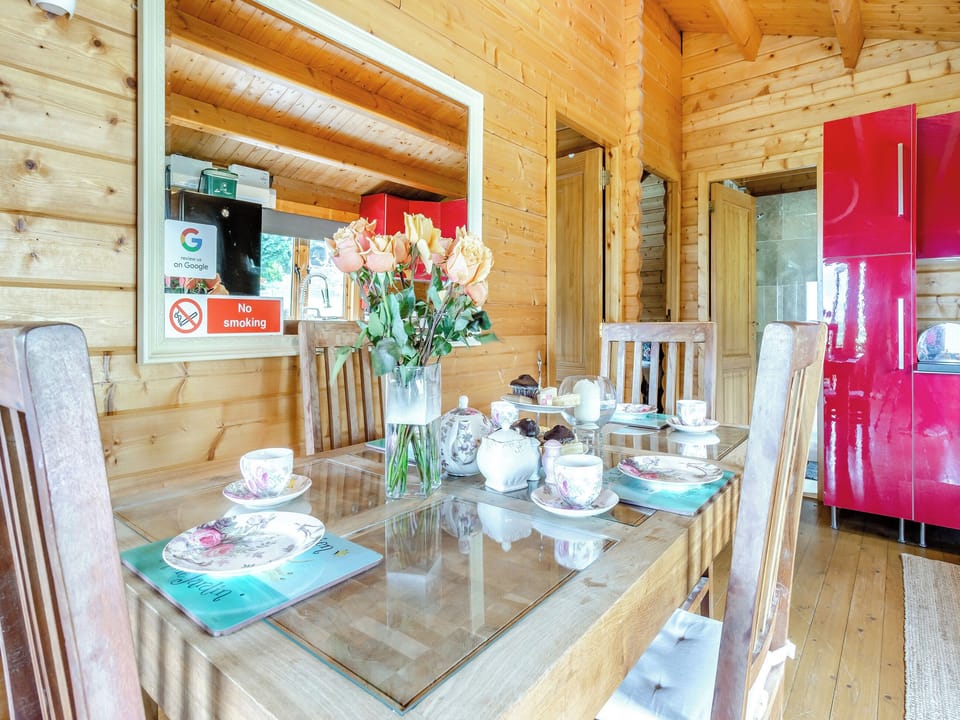 Open plan living space | The Cabin Cefn Mawr, Cefn Mawr, near Newtown