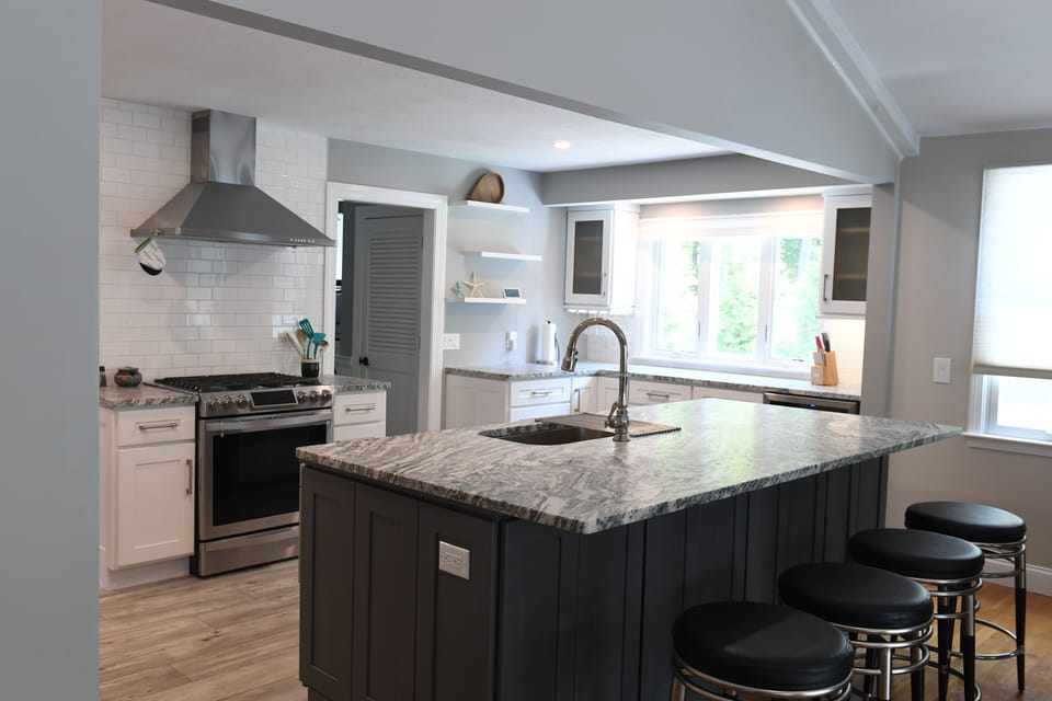 Fully stocked chef's kitchen