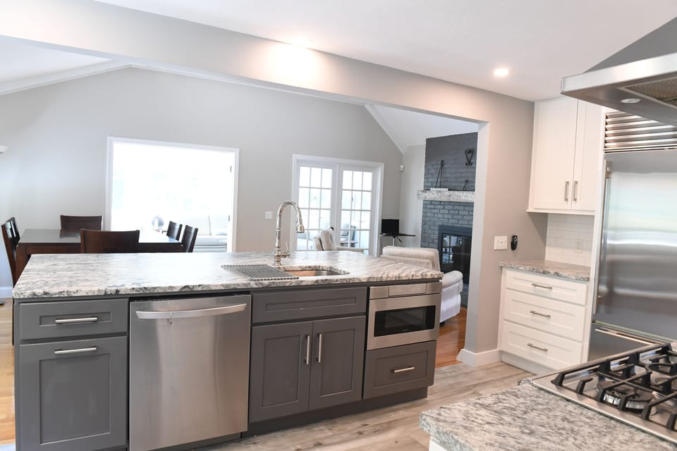 Fully stocked chef's kitchen