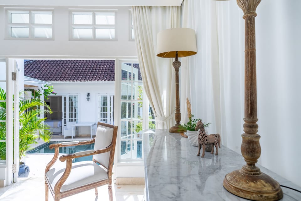 Family Villa | 4 bedrooms, desk, iron/ironing board, bed sheets