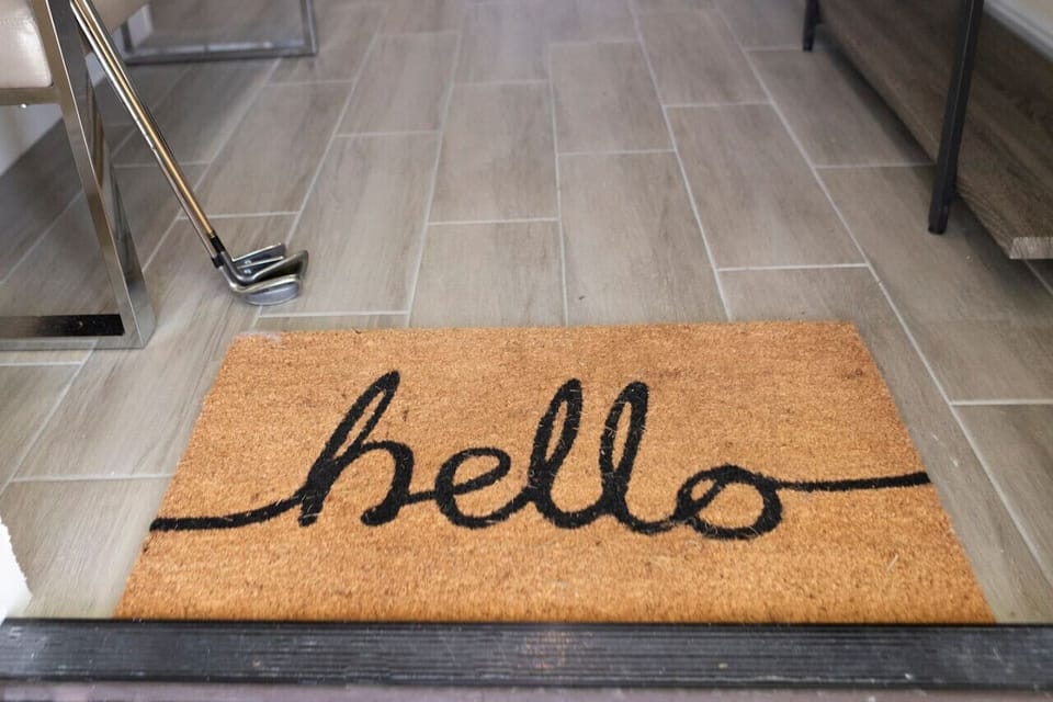 welcome mat