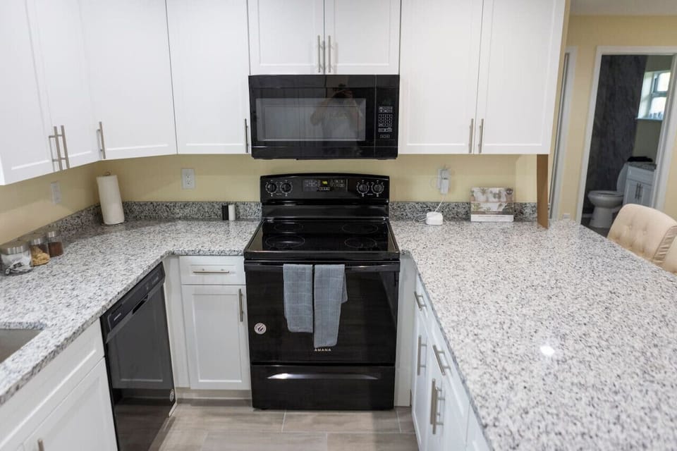 fully stocked Kitchen