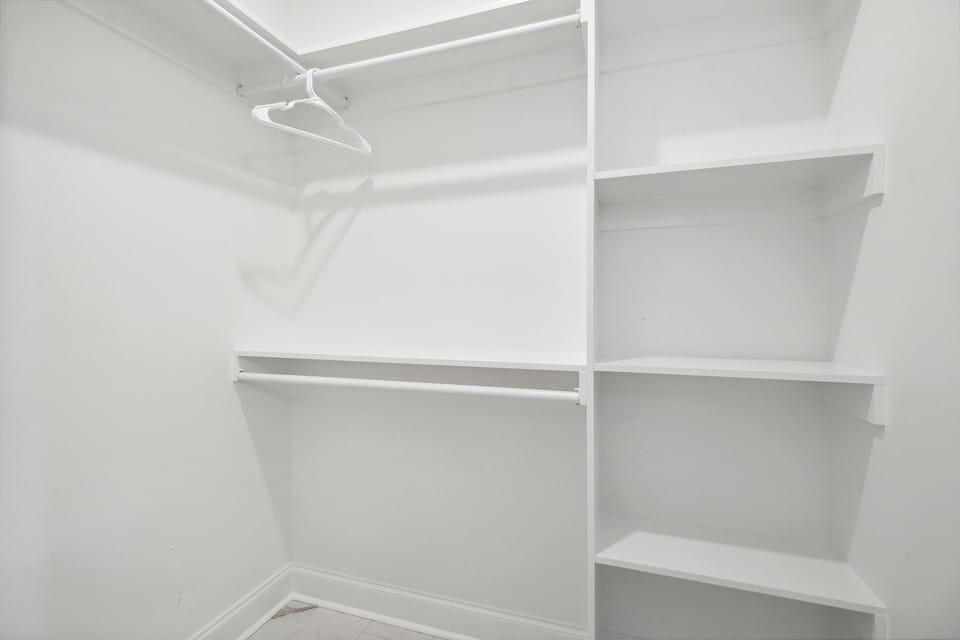 Master Closet- additional storage space
