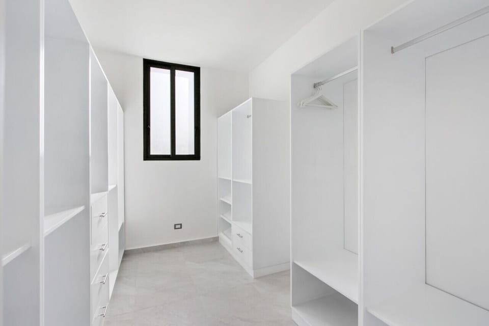 Master bedroom walk-in closet. All pictures are actual pictures NOT renderings!