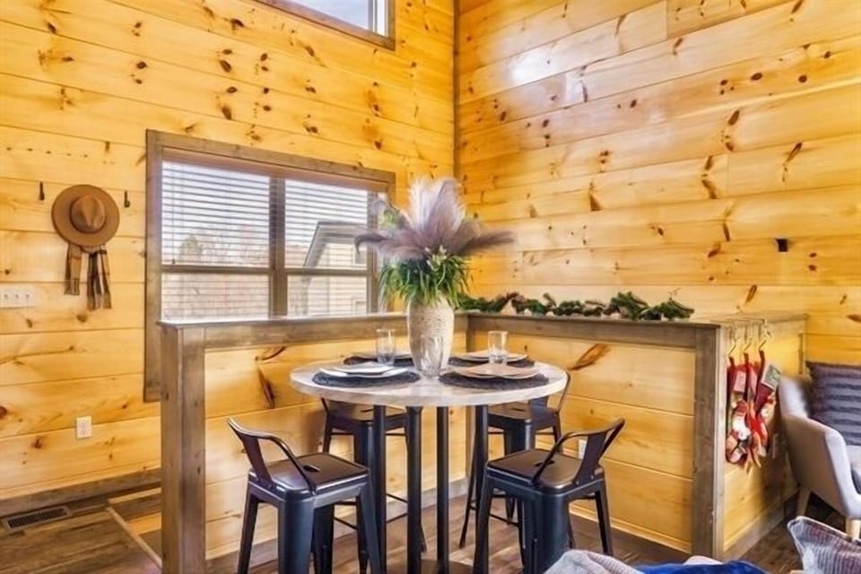Start your morning gathered around the breakfast table, sunlight streaming through the windows and the smell of pancakes in the air. This cozy nook is where stories are shared, laughter flows, and every meal feels like a memory in the making.