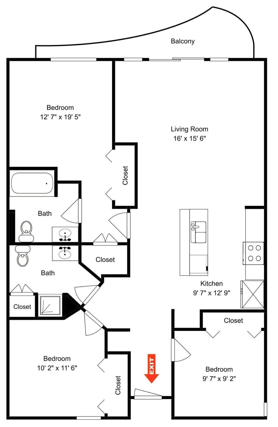 Condo (3 Bedrooms) | Property amenity