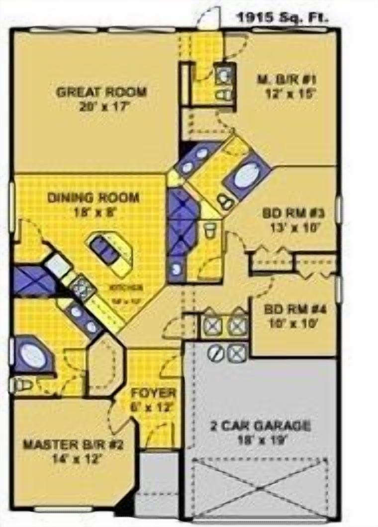 Open Floor Plan!
