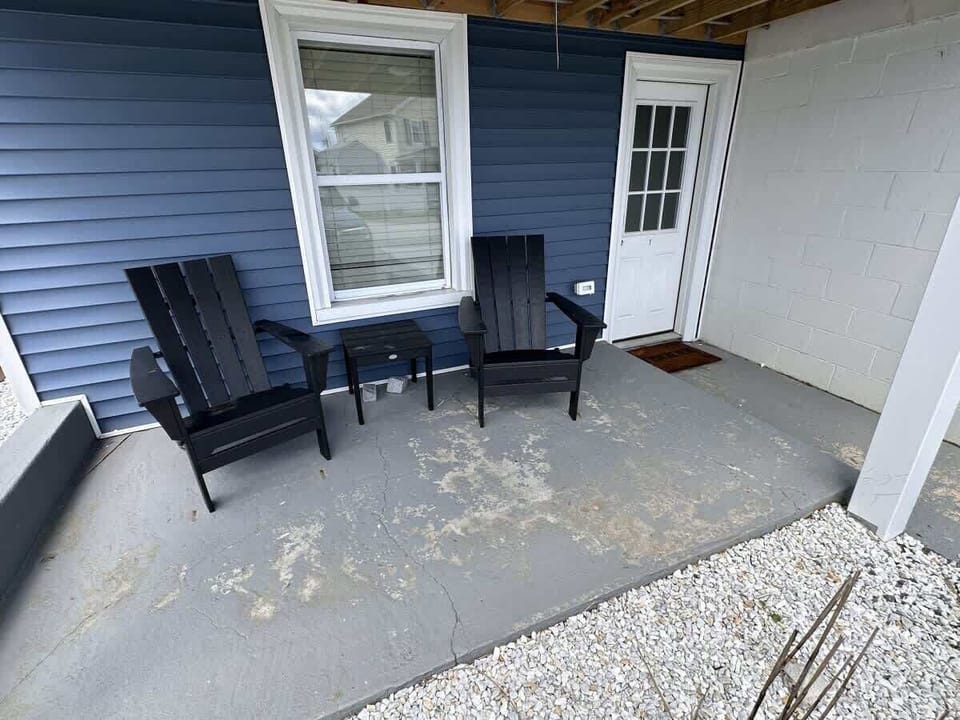 Outdoor seating area