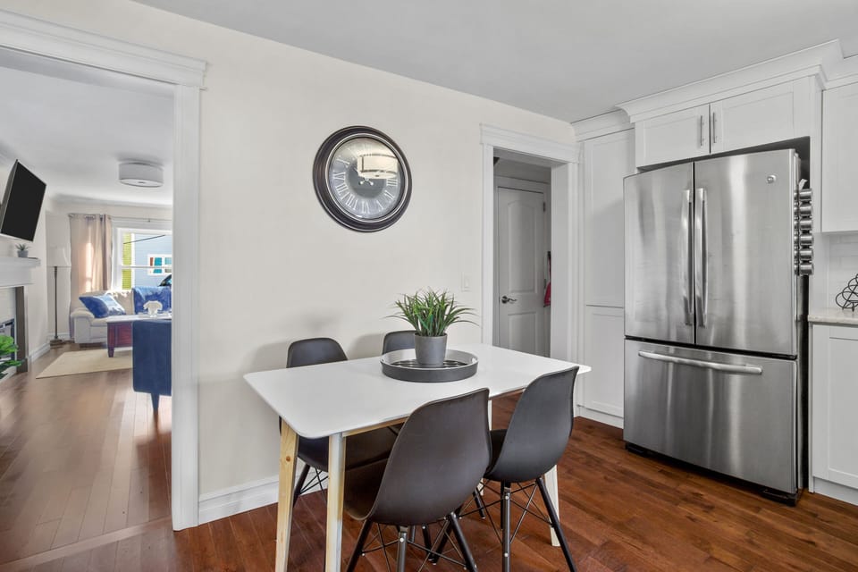 Chic living, dining, and kitchen vibes in one frame! 🏡✨ #OpenConceptLiving