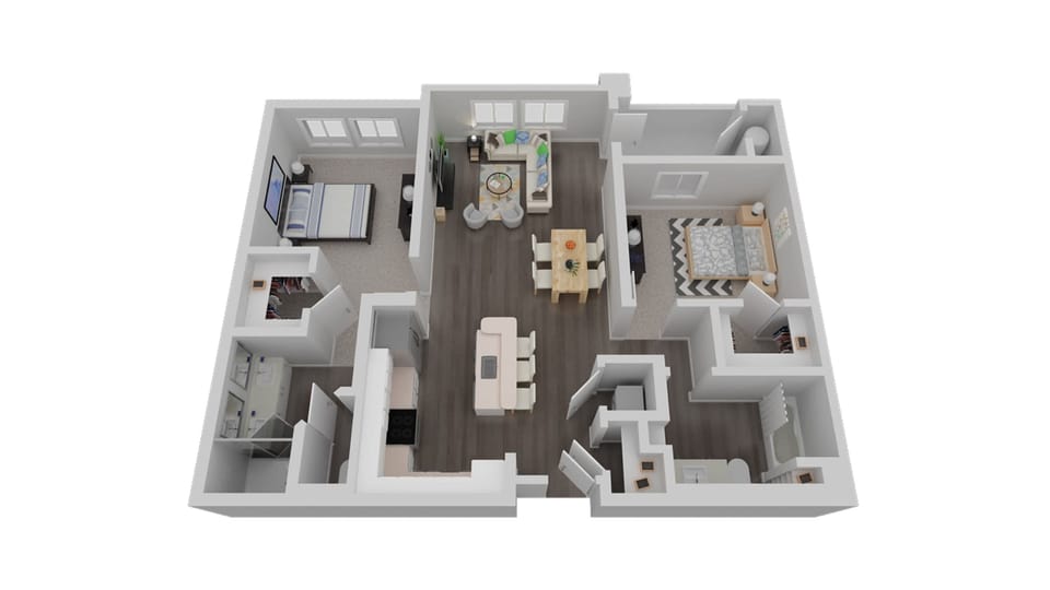 House | 2 bedrooms, Internet