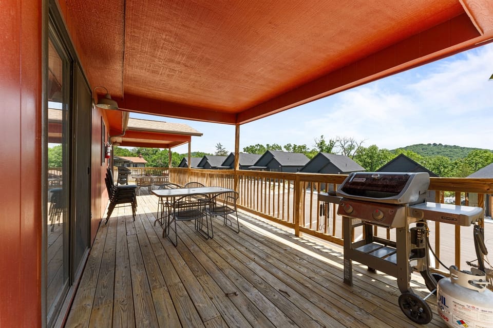 Where the sun meets the wood, and relaxation begins