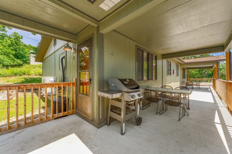 Where the sun meets the wood, and relaxation begins