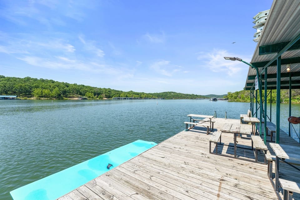 Serene lakeside retreat with dock   your perfect getaway awaits