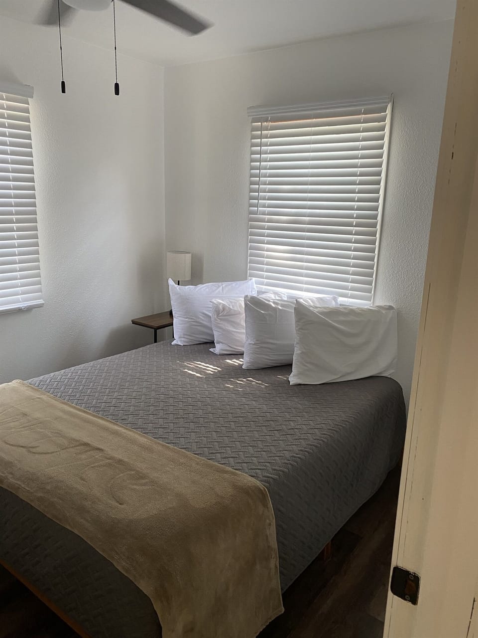Soft linens, calming hues, and the perfect atmosphere for relaxation.