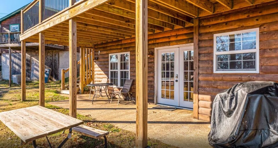 A cozy and inviting outdoor space