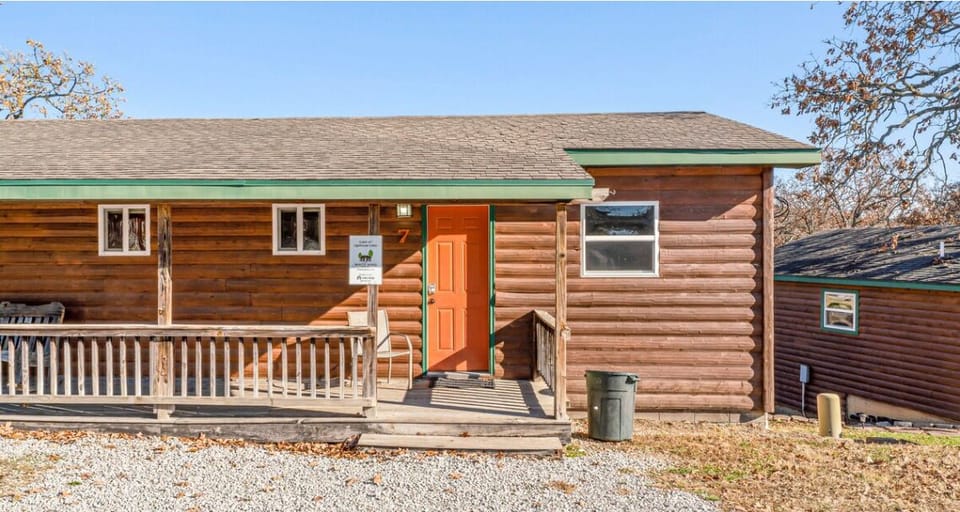 Your getaway comes to life in your rustic cabin