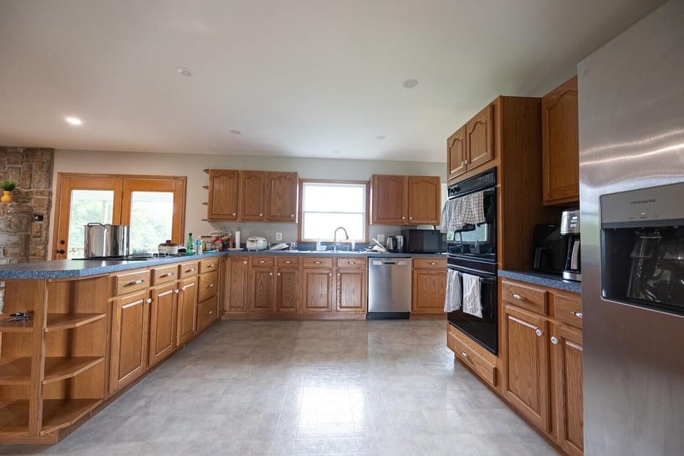 The open kitchen 