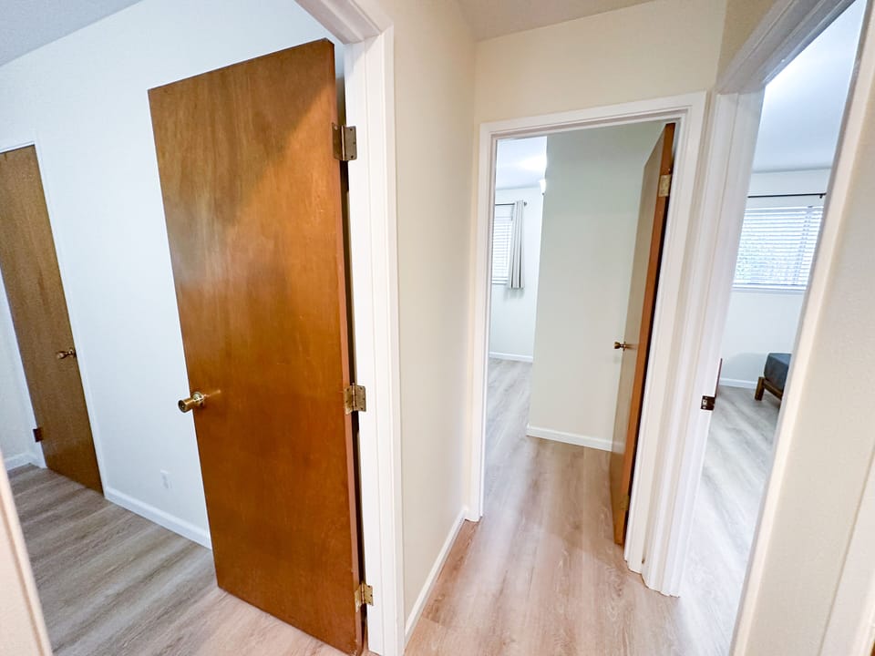 Doors to Bedrooms