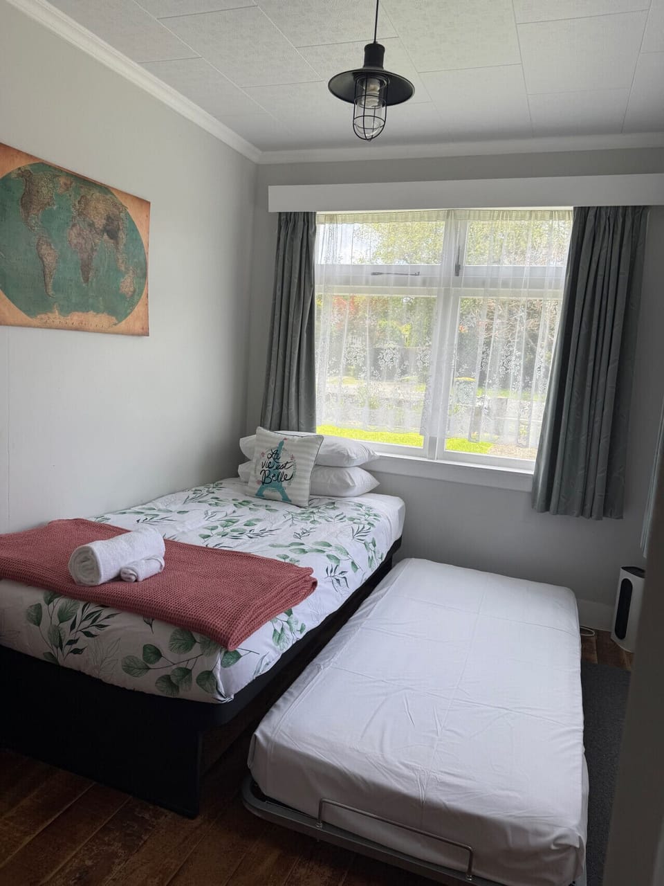 Bedroom 3 - single bed with an additional rollaway bed
