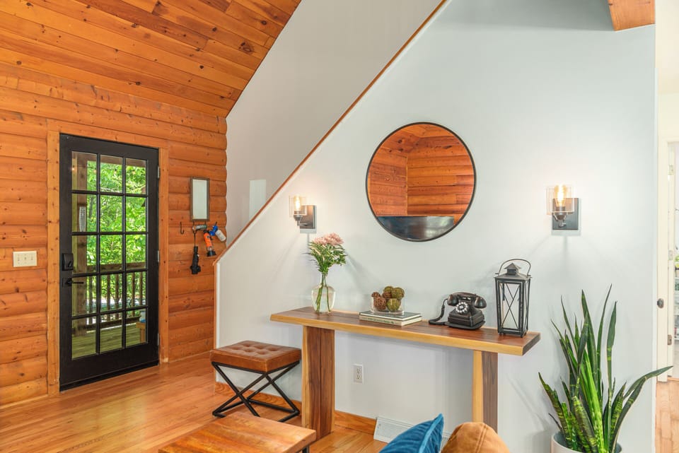 Step inside and discover thoughtful details like a landline phone for your use 