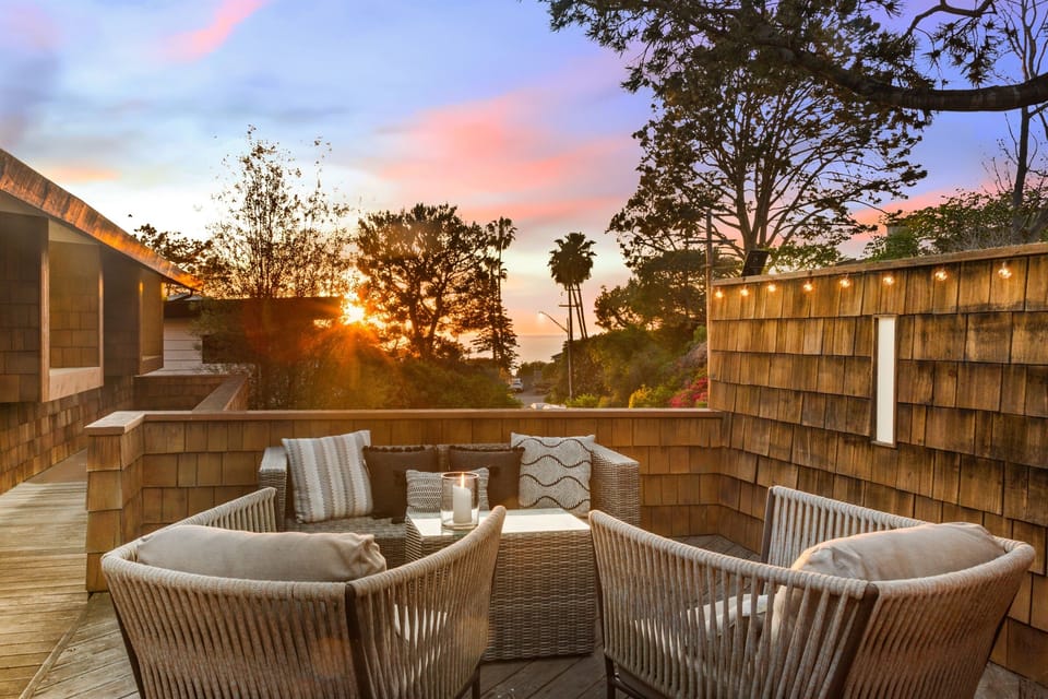 Welcome to Zuni Delight as the sunsets over the ocean