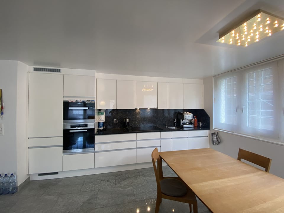 Panoramic Apartment | Private kitchen | Coffee/tea maker, electric kettle