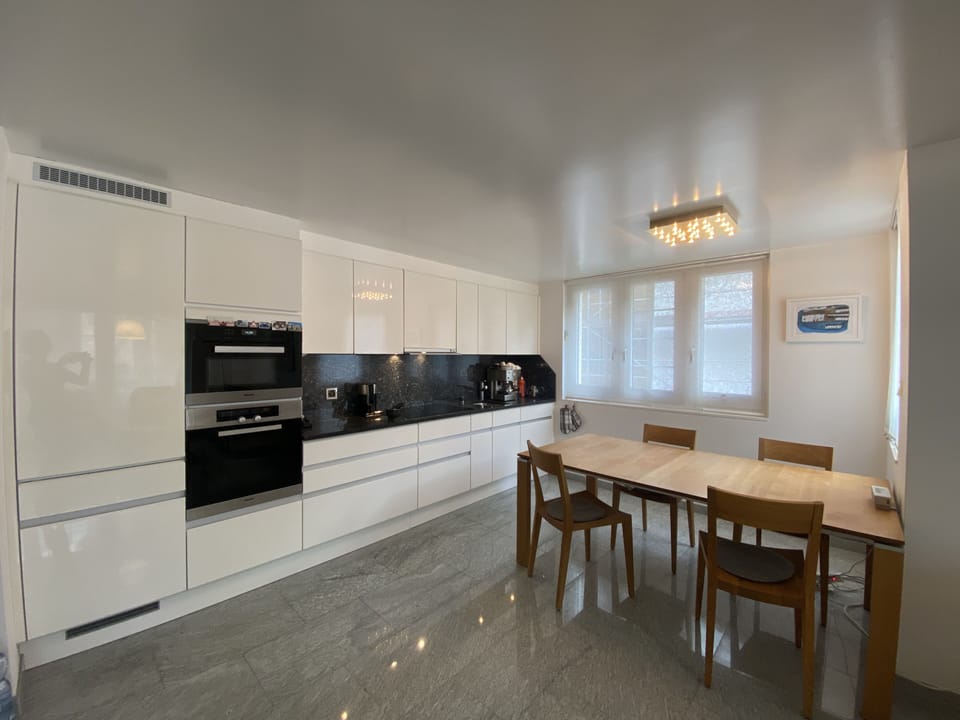 Panoramic Apartment | Private kitchen | Coffee/tea maker, electric kettle