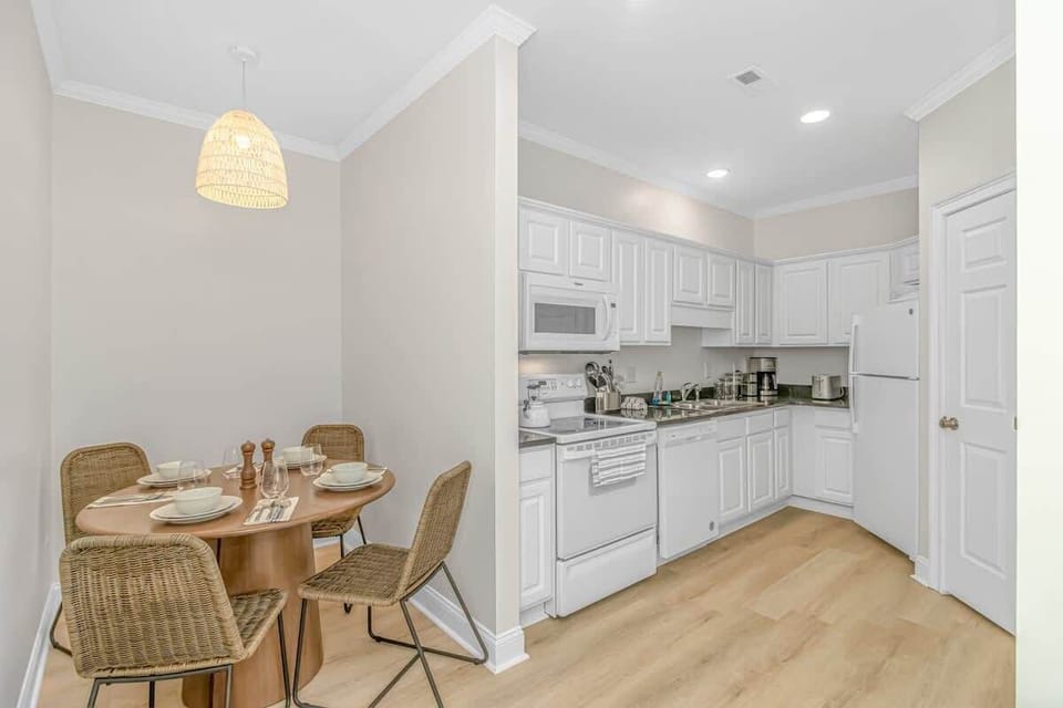 Fully stocked kitchen with everything you need for beach picnics or cozy family dinners. - The Myrtle - Myrtle Beach, SC