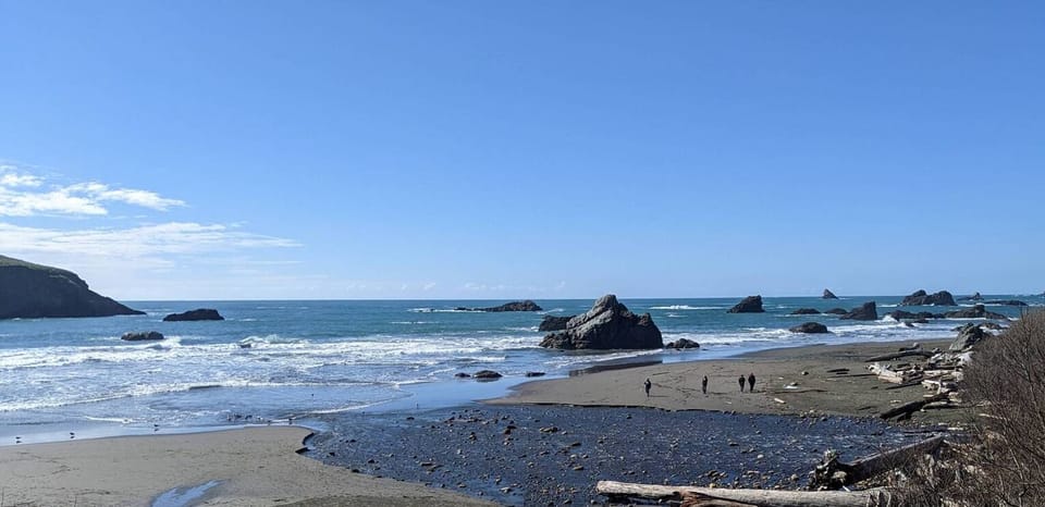 Harris Beach is one of the best on the Oregon coast & it’s just 2 minutes away.
