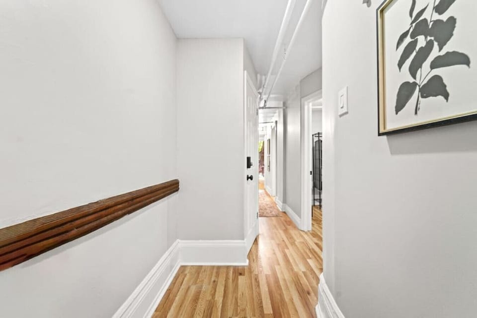 Guiding you to comfort: Our hallway gracefully connects the bedrooms, living room, and bathroom, inviting you to explore every corner of your sanctuary.