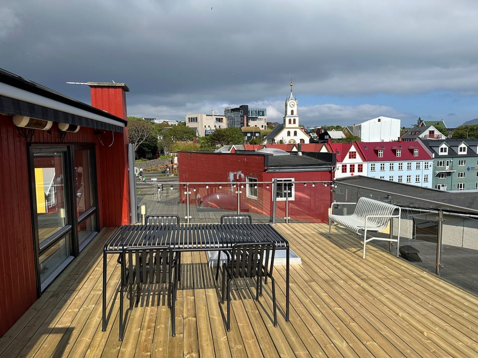 Rooftop terrace
