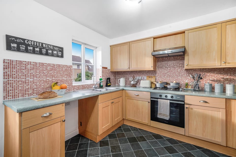 [Planning to cook? We’ve stocked the kitchen with all the essentials you’ll need!]