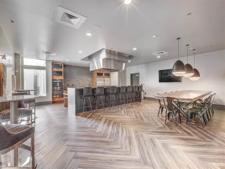 Clubhouse with high end demo kitchen available for rent