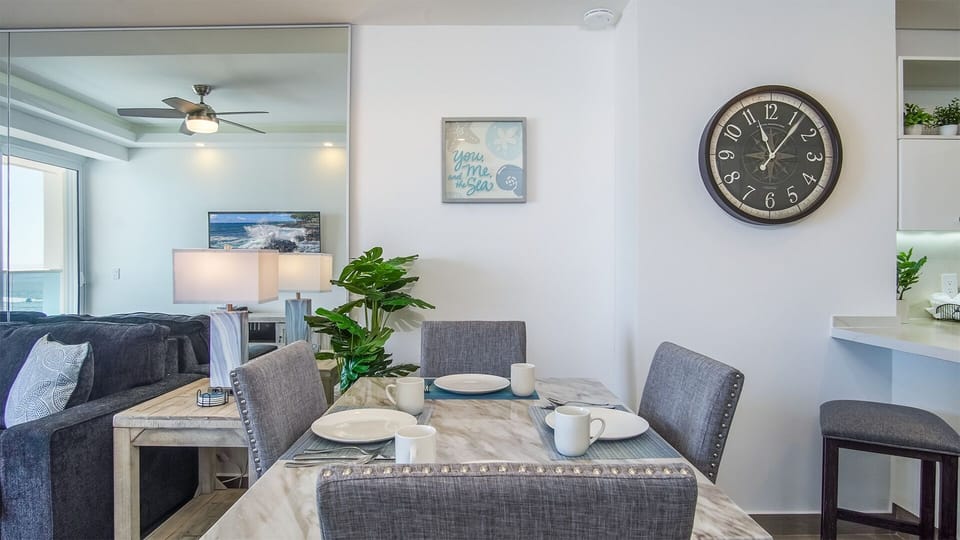 dining table close up
