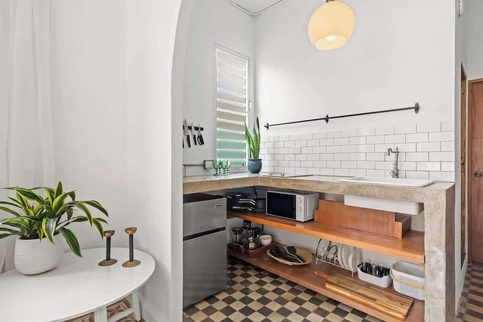 Modern kitchen with all necessary essentials