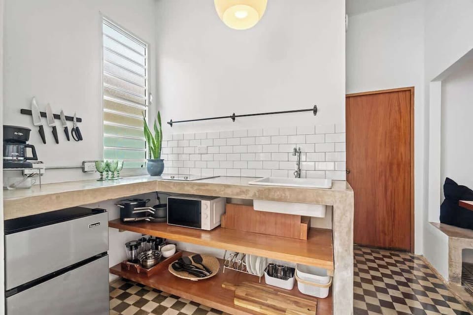 Modern kitchen with all necessary essentials