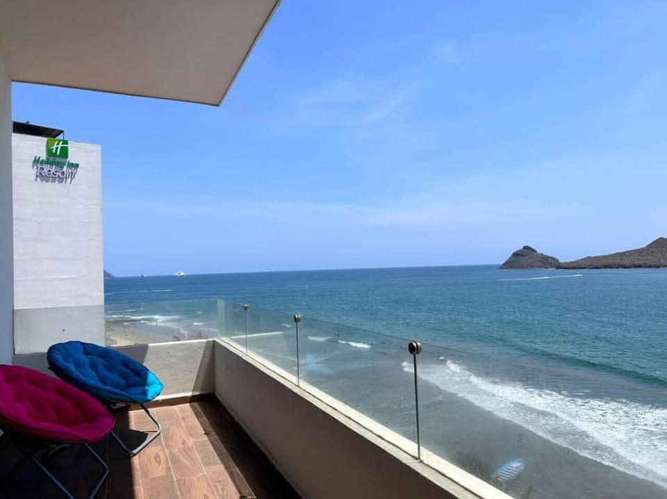 balcón con vista