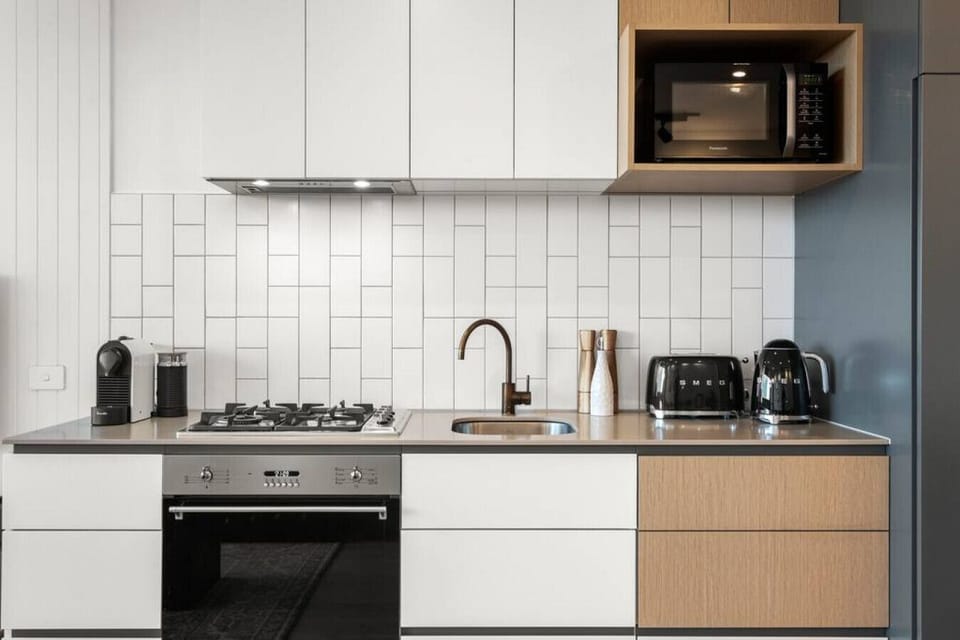 Cook up a feast in the fully equipped kitchen that has quality appliances